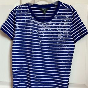 ralph lauren blue shirt. tag still on. never worn before.